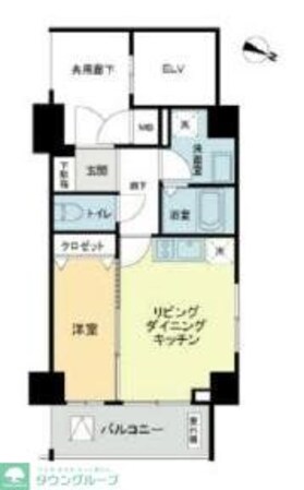 プレセダン板橋本町の物件間取画像